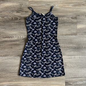 Accomplice Vintage Navy Floral Mini Dress